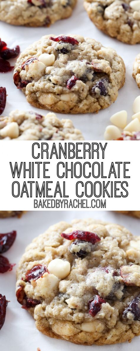 Cranberry White Chocolate Oatmeal Cookie, White Chocolate Oatmeal Cookies, White Chocolate Oatmeal, Cranberry White Chocolate Chip Cookies, Cranberry Chocolate, Oatmeal Cookie Recipe, Cranberry White Chocolate, Medicine Tips, Chocolate Oatmeal Cookies