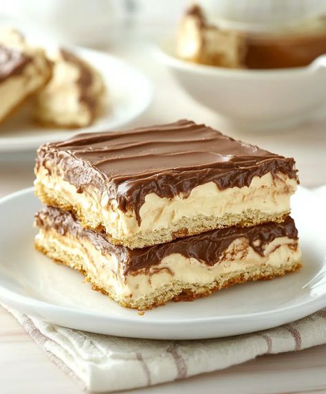 No Bake Eclair Cake Recipe - cookingwithsandra.com Southern Living Eclair Cake, Eclair Cake No Bake, Eclair Pie, No Bake Chocolate Eclair Cake, No Bake Eclair, Eclair Cake Recipe, Eclair Dessert, Chocolate Eclair Dessert, Eclairs Dessert