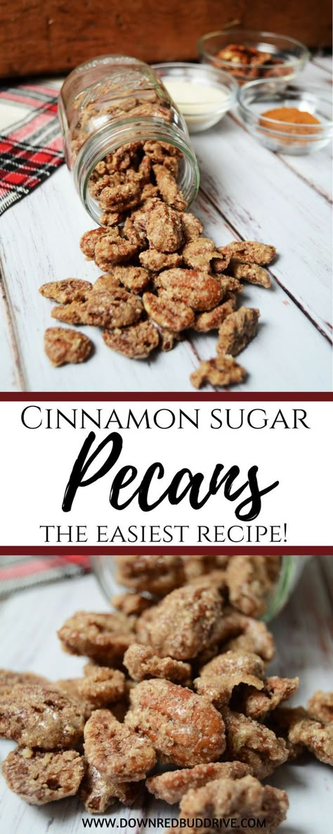 Baked Pecans Brown Sugar, Toasted Nuts Recipes, Cinnamon Pecans Recipe, Fruit Party Ideas, Pecan Candies, Pecans Recipes, Pecans Candied, Toasted Pecans Recipe, Candy City