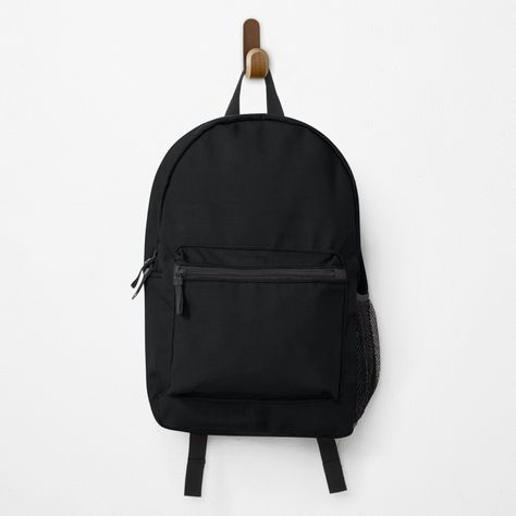 Plain Black Backpack, Fc St Pauli, Black Colour Background, St Pauli, Grey Backpacks, Colorful Backpacks, Backpack Tags, Solid Color Backgrounds, Blue Backpack