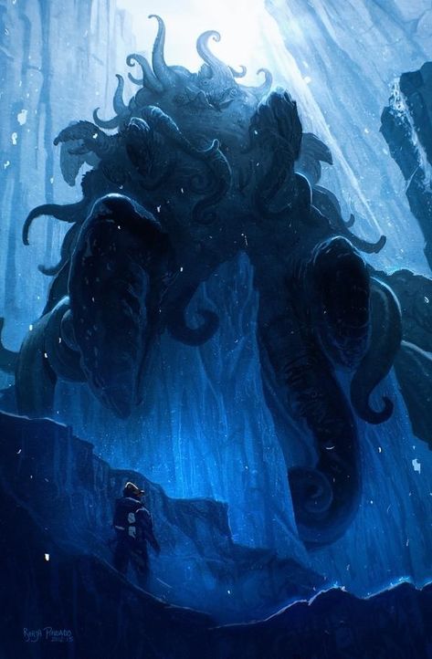 Lovecraftian Monsters, Lovecraft Monsters, Cthulhu Fhtagn, Lovecraft Art, Call Of Cthulhu Rpg, Lovecraft Cthulhu, Weird Fiction, Lovecraftian Horror, Eldritch Horror