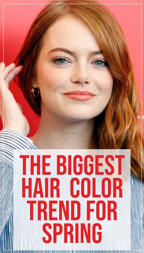 If you’re in search of a little refresh for your appearance, look no further than the likes of Gigi Hadid and Madelaine Petsch for a splash of inspiration, because bright red locks are the color of the season. Read more on SheFinds! Bright Spring Hair Color, Red Hair Trends, Winter Hair Care, Summer Hair Care, Wavy Hair Care, Strawberry Color, Fair Complexion, Dramatic Hair, Hot Hair Colors