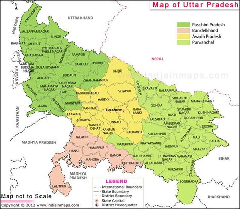 Uttar Pradesh Map, Ias Upsc Wallpapers, Indian Map, India World Map, Krishna Pic, States And Capitals, Service Quotes, Geography Map, Gk Knowledge