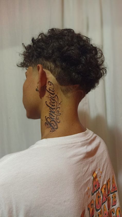 Name Tattoos On Neck, Cross Tattoo Neck, Brother And Sister Tattoo Ideas, Arm Tattoos Black, Octopus Tattoo Sleeve, Sister Tattoo Ideas, Shoulder Cap Tattoo, Small Neck Tattoos, Side Neck Tattoo