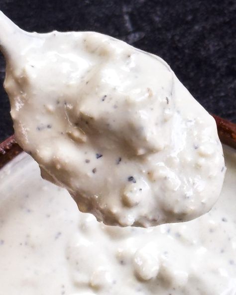 My homemade blue cheese dressings uses nothing but the freshest ingredients. Serve on top of a salad, as a dip, or on a burger. YUM! Danish Blue Cheese, Homemade Blue Cheese Dressing, Homemade Blue Cheese, Brisket Tacos, Backyard Bbq Party, Wedge Salad, Salad Dressing Recipes Homemade, Blue Cheese Dressing, Dressing Recipes