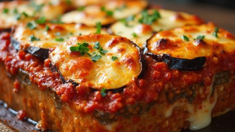 Vegetarian Moussaka Recipe Vegetarian Moussaka Recipe, Vegetable Paella Recipe, Vegetarian Moussaka, Moussaka Recipe, Eggplant Curry, Vegan Feta Cheese, Tomato Curry, Paella Recipe, Roasted Eggplant