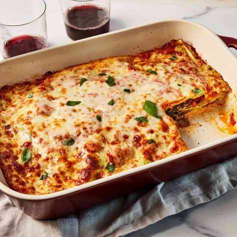 The Only Veggie Lasagna Recipe You’ll Ever Need Vegetarian Main Dishes Dinners, Bluezone Recipes, Vegetable Lasagna Recipe, Veggie Lasagna Recipe, Protein Dinners, Fall Casseroles, High Protein Vegetables, Vegetarian Lasagna Recipe, Vegetable Lasagne