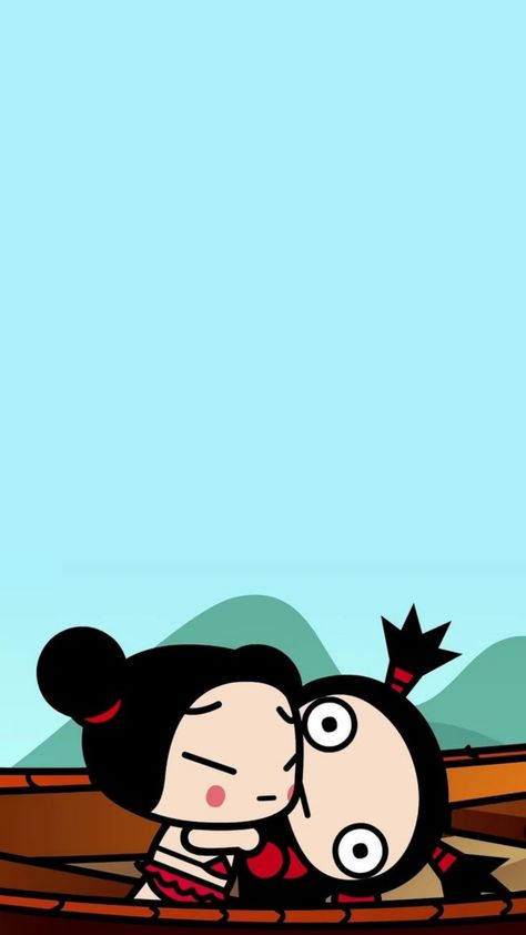 Pucca Wallpaper Iphone, Pucca Wallpapers Iphone, Cartoon Network Fanart, Punk Poster, Cute Mobile Wallpapers, Hello Kitty Iphone Wallpaper, Hippie Wallpaper, Wallpaper Iphone Disney, Pinturas Disney