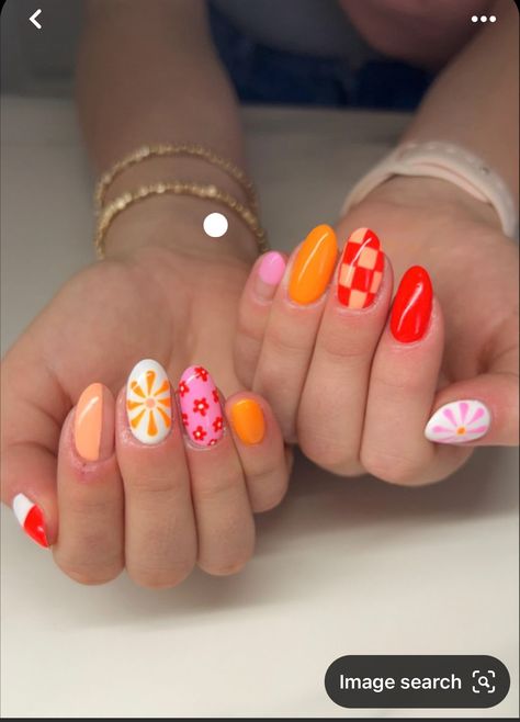 Teen Nails, Sassy Nails, Cute Gel Nails, Bright Nails, Hair Skin Nails, Nails 2024, Spring Nail, Pretty Acrylic Nails, Nails Short