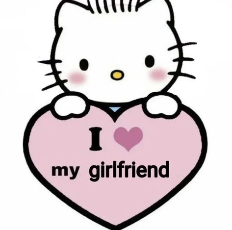 Love My Girlfriend, I Love My Girlfriend, My Girlfriend, The Words, Hello Kitty, Kitty, I Love, Pink