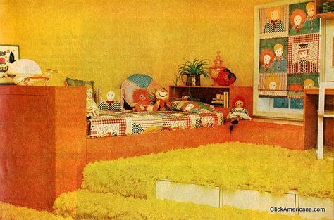 70s Bedroom, 60s Decor, Retro Bedroom, 70s Interior, Retro Bedrooms, Bg Design, Carpet Texture, 70s Decor, 70s Home Decor