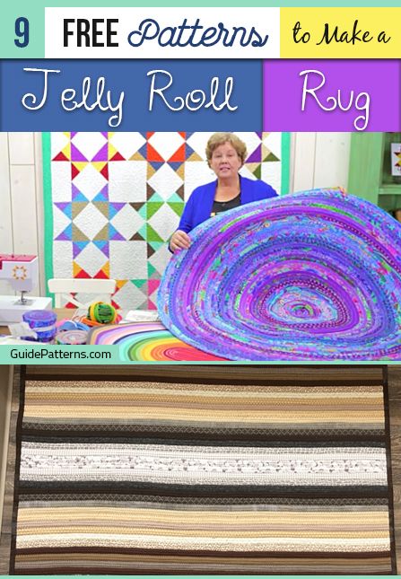 Jelly Roll Rugs Free Pattern, Jelly Roll Rug Patterns Free, Jellyroll Rug Pattern Free, Quilted Rugs Free Pattern, Jellyroll Placemats Patterns Free, How To Make A Rug Out Of Fabric, Jelly Rolls Quilts Free Patterns, Jellyroll Rugs Tutorial, Jelly Roll Projects Free Pattern