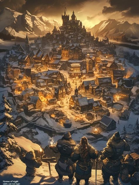 Dwarven Mine (Location) —day 4 Fantasy Dwarven City, Dwarven Mine, Dwarven City, Mountain City, Concept Ideas, Art Landscapes, Fantasy Art Landscapes, The Villain, The Hobbit