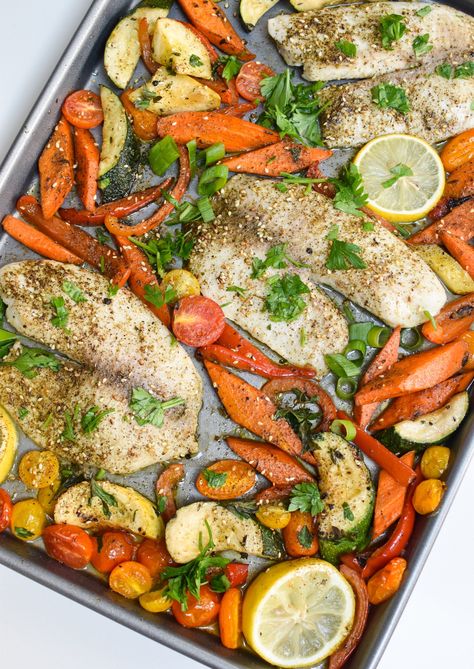 Mediterranean Baked Tilapia Recipe Mediterranean Tilapia, Baked Tilapia Recipes, Honey Balsamic Chicken, Tilapia Recipe, Fattoush Salad, Baked Tilapia, Mediterranean Spices, Hearty Lunch, Tilapia Recipes