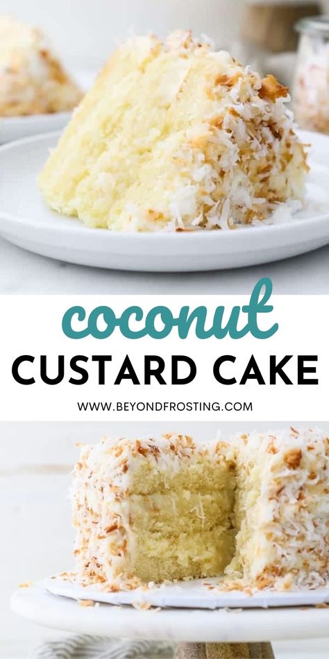 Coconut Custard Cake Filling, Vanilla Cake With Custard Filling Recipe, Coconut Cake With Filling, Coconut Berry Cake, Coconut Custard Filling, Coconut Cream Filling For Cake, Cakes With Custard Filling, Coconut Cake Filling Recipes, Coconut Filling Recipe