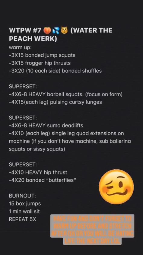 Workout Tweets, Peach Workout, Taylor Anderson, Glute Workout Routine, Exercise Plans, Bum Workout, Barbell Squat, Oil For Dry Skin, Glute Workout