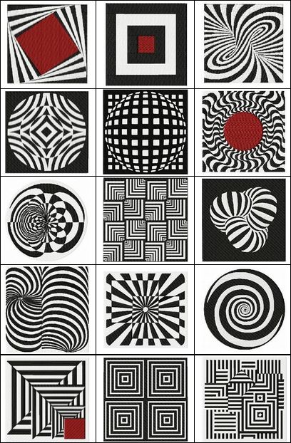 Design Square, Square Design Pattern, Illusion Design, Op Art Ideas Optical Illusions, Square Illusion, Illusion Doodle Art, Illusion Pattern, Optic Illusion Drawing, Square Art Design