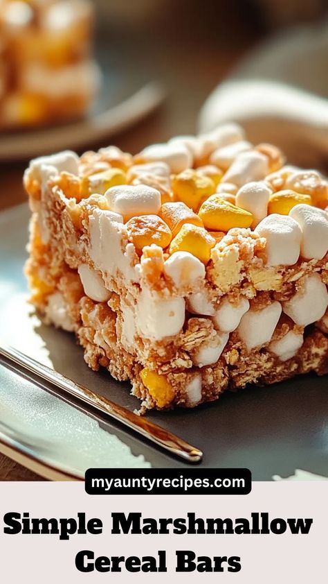 This delicious marshmallow cereal bars recipe is a must-try for your Friendsgiving dinner! Easy to make and perfect for winter gatherings, these sweet treats bring the perfect balance of crunch and gooey marshmallow goodness. Whether you’re preparing for a cozy winter dinner or need a simple dessert to add to your Friendsgiving food ideas, this recipe fits the bill. A healthy and indulgent winter treat everyone will love! #FriendsgivingDessert #WinterTreats #CerealBarsRecipe Cereal Marshmallow Treats, Marshmallow Appetizers, Marshmallow Fluff Recipes Desserts, Mini Marshmallows Recipes, Marshmallow Cereal Bars, Recipes Using Marshmallows, Cereal Bars Recipe, Friendsgiving Dessert, Cozy Winter Dinner