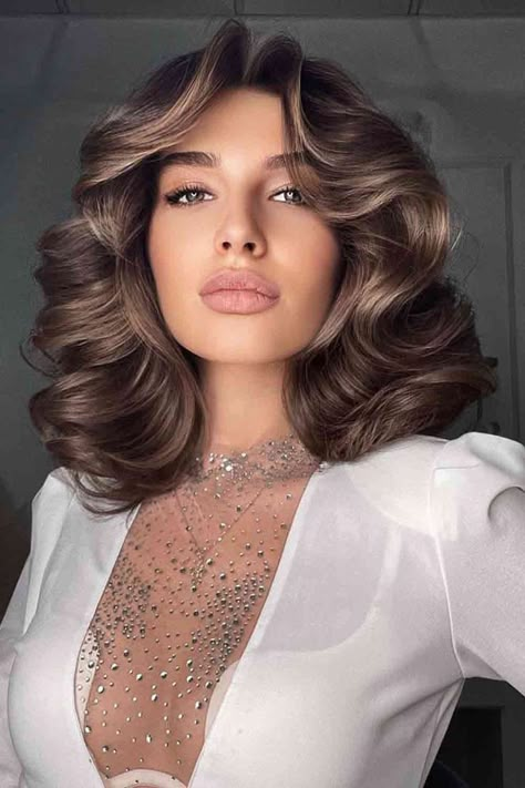 Blowout Styles, Hair Blowout, Rambut Brunette, Finger Wave Hair, Glamour Hair, Hollywood Hair, Vintage Wedding Hair, Finger Waves, Hair 2024