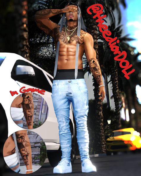 𝐊𝐚𝐰𝐬 𝐅𝐨𝐫𝐞𝐚𝐫𝐦 𝐓𝐚𝐭𝐭𝐨𝐨 ♦️🎴 (𝐟𝐫𝐞𝐞) | Patreon Sims 4 Men Cc Urban, Sims 4 Black Cc Tattoos, Sims 4 Jordan 11, Alpha Male Sims 4 Cc, Tattoos Sims 4 Cc Male, Sims4 Male Tattoo, Sims 4 Philippines Cc, Sims 4 Urban Custom Content, Sims 4 Diamond Chain