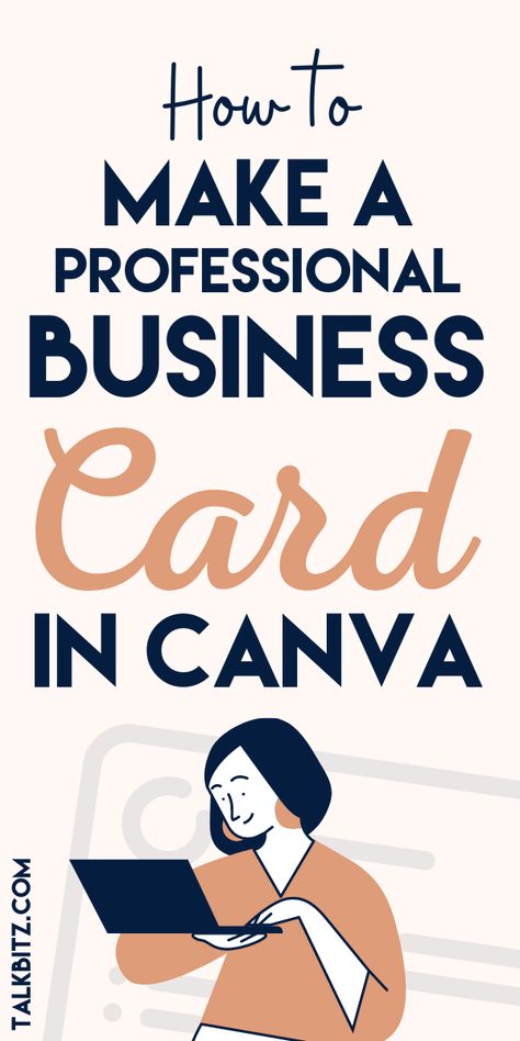 Keeping In Touch, Make Business Cards, Create Business Cards, Professional Business Card, Etsy Promotion, Online Graphic Design, Digital Business Card, Canva Tutorial, Creating A Business