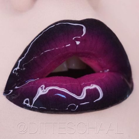 Lip Artwork, Makeup Editorial, Make Up Designs, Lip Art Makeup, Lip Drawing, Lip Wallpaper, Nice Lips, Glossy Makeup, Lipstick Art