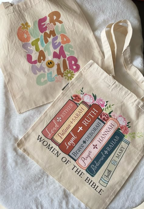 Organic cotton tote bag Church Tote Bag Ideas, Book Tote Bag Painting Ideas, Canvas Tote Bag Painting Ideas, Tote Bag Painting Aesthetic, Creative Tote Bag Design Ideas, Tote Bag Display, Aesthetic Tote Bag Design, Creative Tote Bag, Tote Bag Business