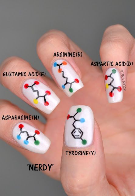 NAILS | Happy Anniversary to the Original Amino Acid Molecular Nails! Teacher Nails, Barbie Nails, Extreme Hair Growth, Vibrant Nails, Sinful Colors, Seasonal Nails, Shellac Nails, Womens Nails, Art Nails