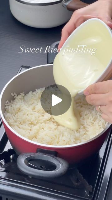 Creamed Rice Pudding, How To Make Rice Pudding, Uses For Condensed Milk, Coconut Cream Rice Pudding, Rice Pudding Recipe Creamy, Sweetened Condensed Milk Rice Pudding, Rice Pudding Condensed Milk, Easy Rice Pudding With Cooked Rice, Sweet Rice Pudding Recipe