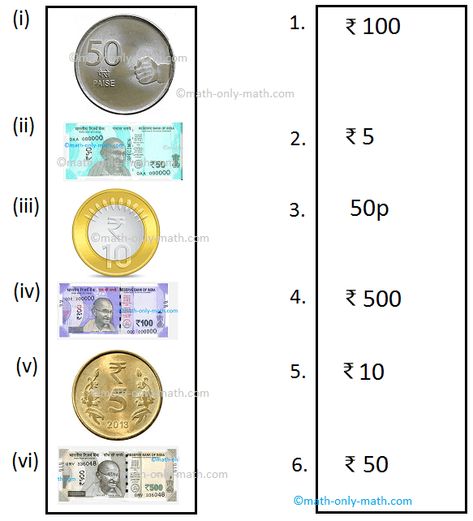 Match the Money Time And Money Worksheets, Worksheet On Money For Class 1, Indian Money Worksheets 2nd Grade, Money Concept Worksheets, Money Worksheets 1st Grade, Money Worksheets 2nd Grade, Kg Worksheets, Math Paper, Money Math Worksheets