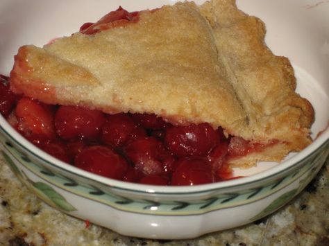 Favorite Holiday Cherry Pie - La Bella Vita Cucina Apple Pie Filling Canned, Strawberry Applesauce, Canned Cherry Pie Filling, Canned Cherry Pie, No Fail Pie Crust, Apple Pie Jam, Cherry Pie Recipe, Long Term Food Storage, No Cooking