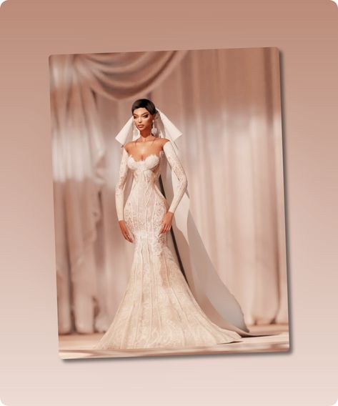 Sims 4 Clothing CC: Mablystore   8211  Bridal September 2024 Collection Sims 4 Bridal Shop Cc, Sims 4 Bridal Cc, Sims 4 Cc Wedding Veil, The Sims 4 Wedding Cc, Wedding Dresses Sims 4 Cc, Sims Wedding Dress, The Sims 4 Wedding Dress, Wedding Cc Sims 4, Sims 4 Wedding Dress Cc