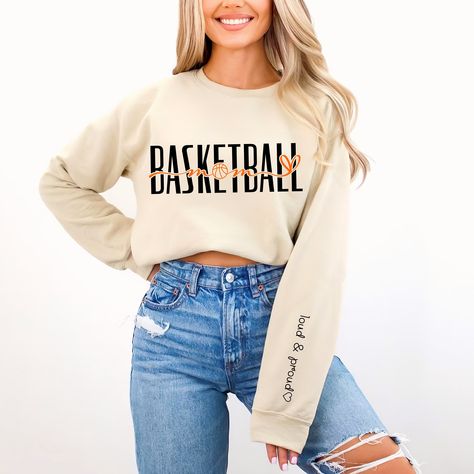 Diy Basketball Mom Shirt Ideas, Senior Mom Basketball Shirts, Mom Basketball Shirt Ideas, Basketball Mom Sweatshirt, Basketball Mom Shirt Ideas, Basketball Mom Svg, Game Day Svg, Basketball Mom Shirts, Basketball Png