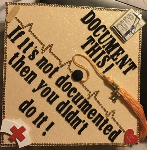 Critical Care Nurse Graduation Cap, Nursing Grad Caps Funny, Nursing Graduation Cap Lpn, Lvn Cap Decoration, Nursing Grad Cap Ideas Funny, Adn Graduation Cap, Nursing Cap Ideas, Nursing Student Graduation Cap, Nursing School Grad Cap Ideas