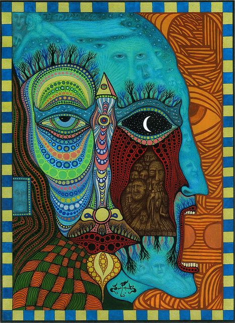 New Age Art, Damian Michaels Art, Shaman Art Spirituality, Damian Lechoszest Paintings, Shamanic Paintings, African Shaman Art, Psychadelic Art 1960s, Grandparents House, Arte Grunge