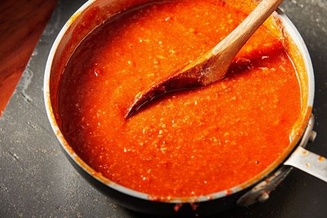 Ina Garten’s Arrabbiata Sauce - The Washington Post Fra Diavolo Sauce, Diavolo Sauce, Arrabiata Sauce, Arrabbiata Sauce, Italian Dinners, Fra Diavolo, Linguine Recipes, Italian Meals, Ina Garten Recipes