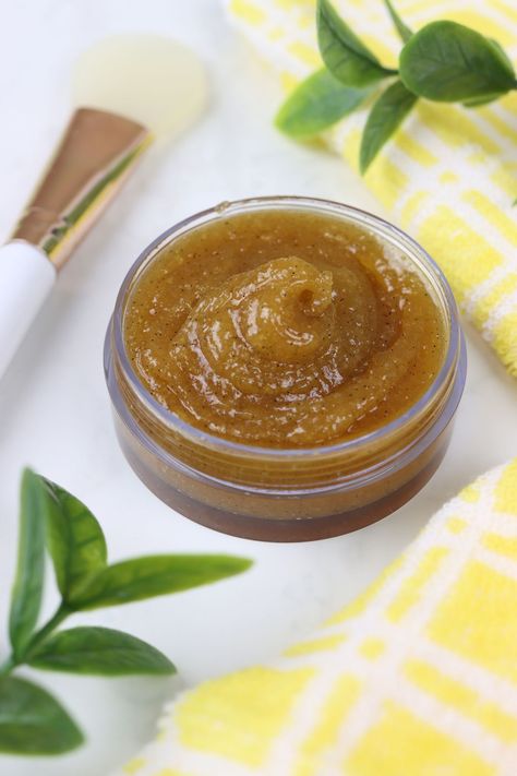 Gentle and hydrating, this DIY Mānuka Honey + Vanilla Face Scrub harnesses the power of Mānuka honey and MCT Oil from @florahealth, as well as sugar and vanilla to exfoliate and soften your skin. Stir it up, massage it into your skin, and then take your complexion from dull to radiant in under five minutes. Get the recipe! Vanilla Scrub, Honey Face, Honey Recipes, Beauty Remedies, Mct Oil, Manuka Honey, Face Scrub, Body Health, Body Oil