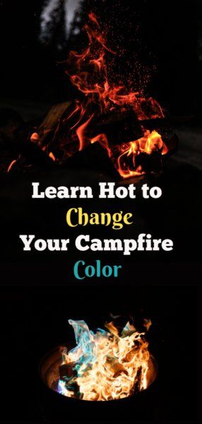 Color Changing Fire Diy, Camping Fire, Fire Starters, The Garage, Simple Things, Do It Yourself, How To Make Your, Summer Camp, Campfire