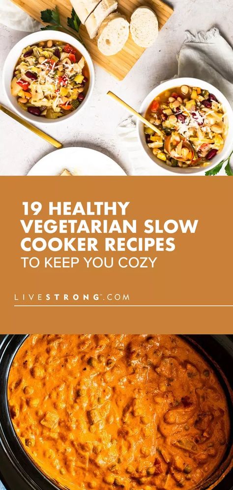 Slow Cooker Apple Pie, Slow Cooker Soup Vegetarian, Apple Pie Oats, Slow Cooker Vegan Chili, Vegetarian Slow Cooker, Vegan Slow Cooker Recipes, Vegetarian Slow Cooker Recipes, Vegan Slow Cooker, Vegetarian Crockpot Recipes