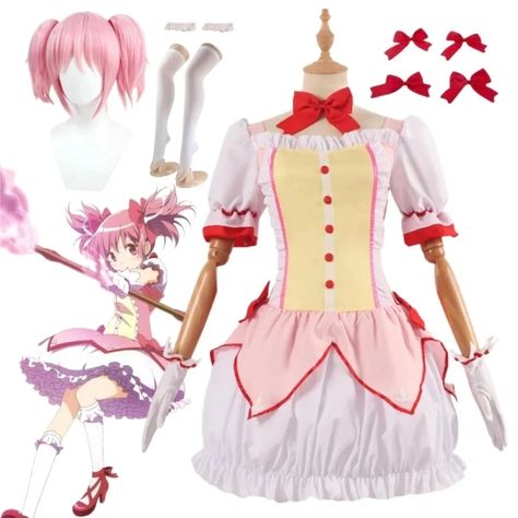 Just found this amazing item on AliExpress. Check it out! 44,05€ | Kaname Madoka Cosplay Costume Anime Clothes For Woman Magica Kaname Dress Wig Kaname Madoka Outfits Duo Cosplay, Madoka Cosplay, Costume Anime, Bow Arrow, Anime Clothes, Bow Arrows, Anime Outfits, Cosplay Costume, Cosplay Costumes