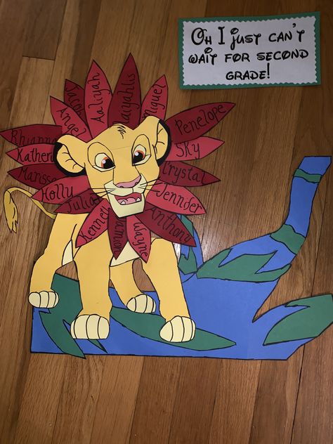 Lion King Classroom Door, Lion King Classroom Decorations, Lion King Door Decorations Classroom, Lion King Bulletin Board, Lion Bulletin Board, Lion King Classroom Theme, The Lion King Bulletin Board, Lion King Classroom, Disney Classroom Theme