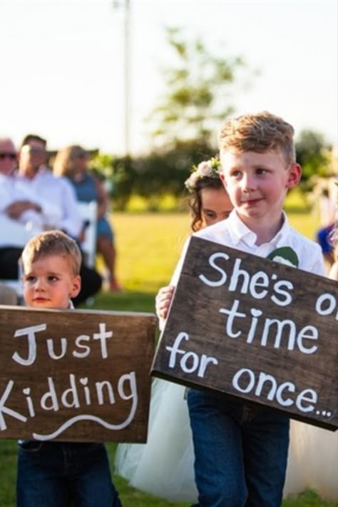 Funny Ring Bearer Ideas, Fun Ring Bearer Ideas, Wedding Photo Ideas Ring Bearer, 2 Ring Bearers, Two Ring Bearer Ideas, Older Ring Bearer Ideas, Kids Section At Wedding, Weddings With Kids, Multiple Ring Bearer Ideas