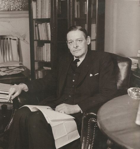 T.S. Elliot, London, March 1947  Lee Miller T S Eliot Photo, T S Elliot, Roland Penrose, Liberation Of Paris, London Blitz, Ts Eliot, Gore Vidal, T S Eliot, Lee Miller