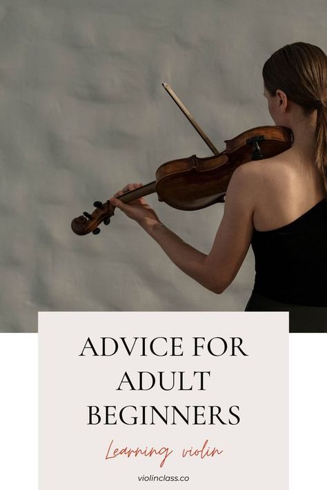 Here's a violin teacher's advice to adult violin beginners, and what you can do to improve your violin playing even if you're a beginner. Violin For Beginners Learning, How To Play Violin For Beginners, Violin Beginner Learning, Violin For Beginners, Violin Chords, Learning Violin, Violin Tips, Beginner Violin, Violin Playing