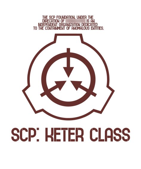 Scp Keter, Class Logo, Peace Symbol, Funny Stuff, Classic T Shirts, ? Logo, For Sale, Funny, Red