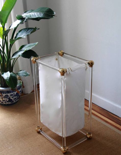 Acrylic Bookshelf, Closet Room Organizer, Lucite Furniture, Nursery Hamper, Kids Picnic, Laundry Room Closet, Acrylic Furniture, Clothes Hamper, Custom Nursery