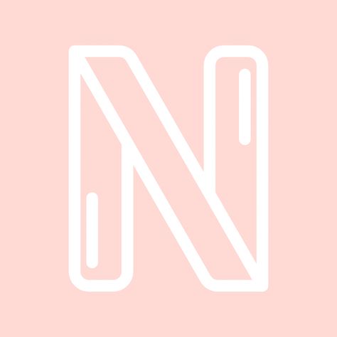 App Icon Pastel, Netflix App Icon, Netflix App, App Icon, Pastel Pink, Pastel, Pink