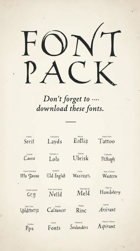 Download free tattoo fonts for expressive typography designs. Add personality to your projects with fonts that convey emotion and creativity! 🎨 #ExpressiveTypography #TattooFonts French Font, Free Tattoo Fonts, Expressive Typography, Tattoo Script Fonts, Top Fonts, Gothic Lettering, Typography Designs, Tattoo Lettering Fonts, Font Packs