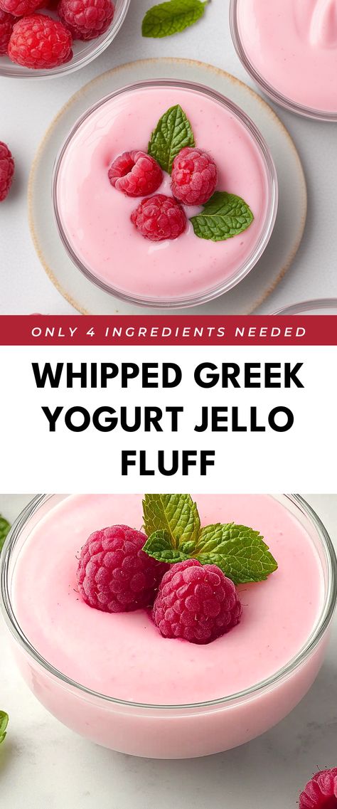 Image for Whipped Greek Yogurt Jello Fluff Greek Yogurt Jello Fluff, Jello Fluff With Greek Yogurt, Sugar Free Greek Yogurt Dessert, Jello With Greek Yogurt, Greek Yogurt Mix Ins Healthy, Greek Yogurt Jello Recipe, Jello Yogurt Dessert, Orange Fluff With Greek Yogurt, Greek Yogurt Jello Pudding