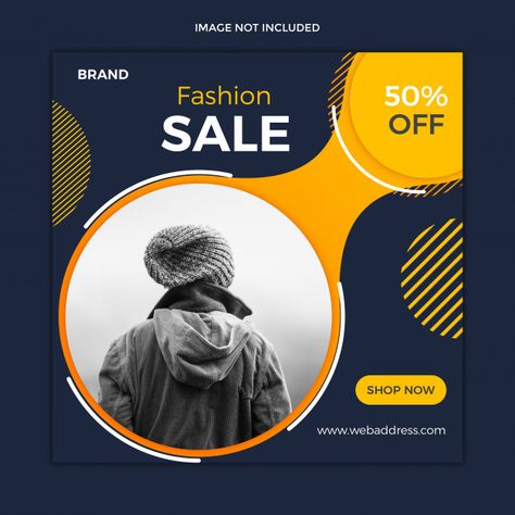 Sale social media instagram post template | Free Psd #Freepik #freepsd Quotes Design Ideas, Logos Retro, Fashion Poster Design, Instagram Banner, Photoshop Artwork, Instagram Template Design, Graphic Design Flyer, Social Media Poster, Social Media Design Inspiration